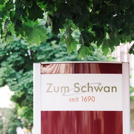 Hotel Zum Schwan Wanfried Exterior foto